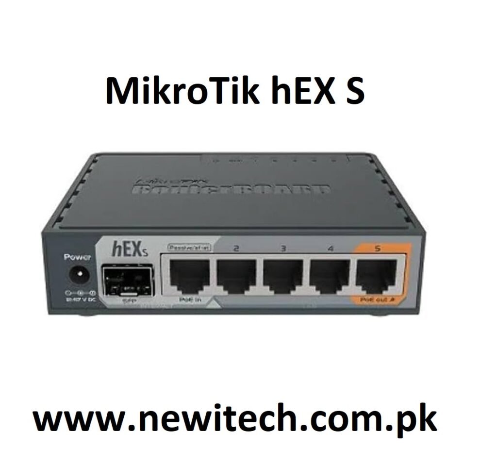 Gigabit Ethernet Router Board HEX S Mikrotik | NewiTech