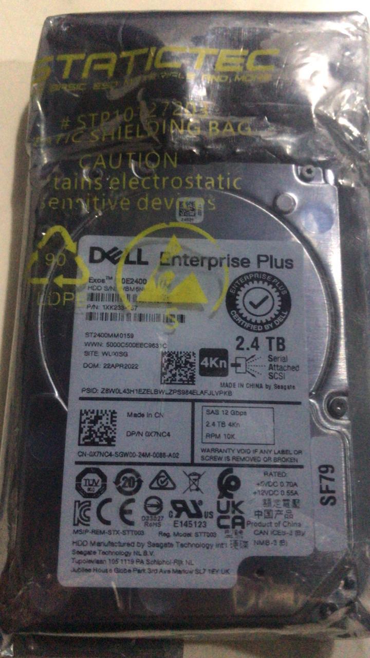 Dell 2.4 tb