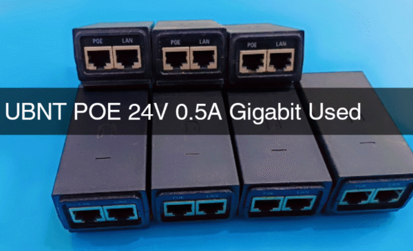 POE adaptor Gigabit 24volt UBNT Used