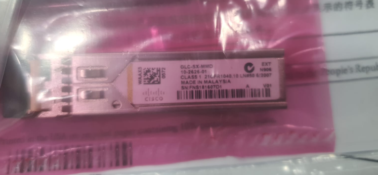 SFP glc sx mmd cisco orignal Capture