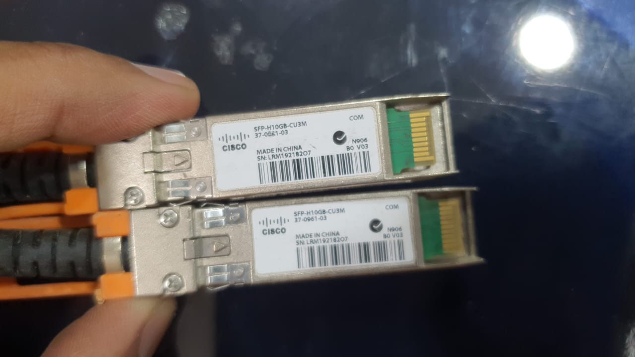 DAC cable cisco 1 meter and 3 meter bca77ef0-df21-4e67-900f-46657f27aa51