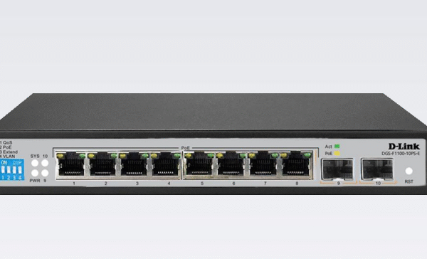 DGS-F1100-10PS-E PoE Gigabit Managed Switch