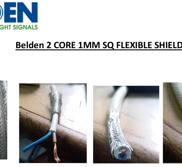 2 CORE 1MM SQ FLEXIBLE SHIELDED Belden