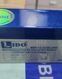 12v 2.3ah lido Capture