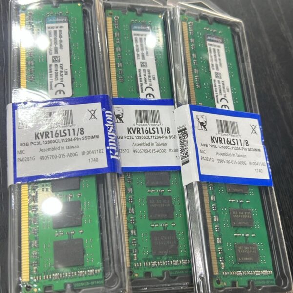 8 GB Ram DDR3 Kingston KVR16LS11/8