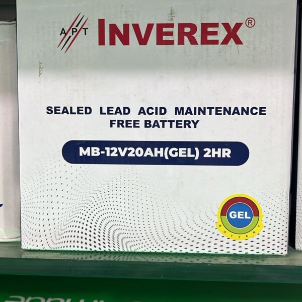 APT INVEREX MB-12V20AH (GEL) 2HR