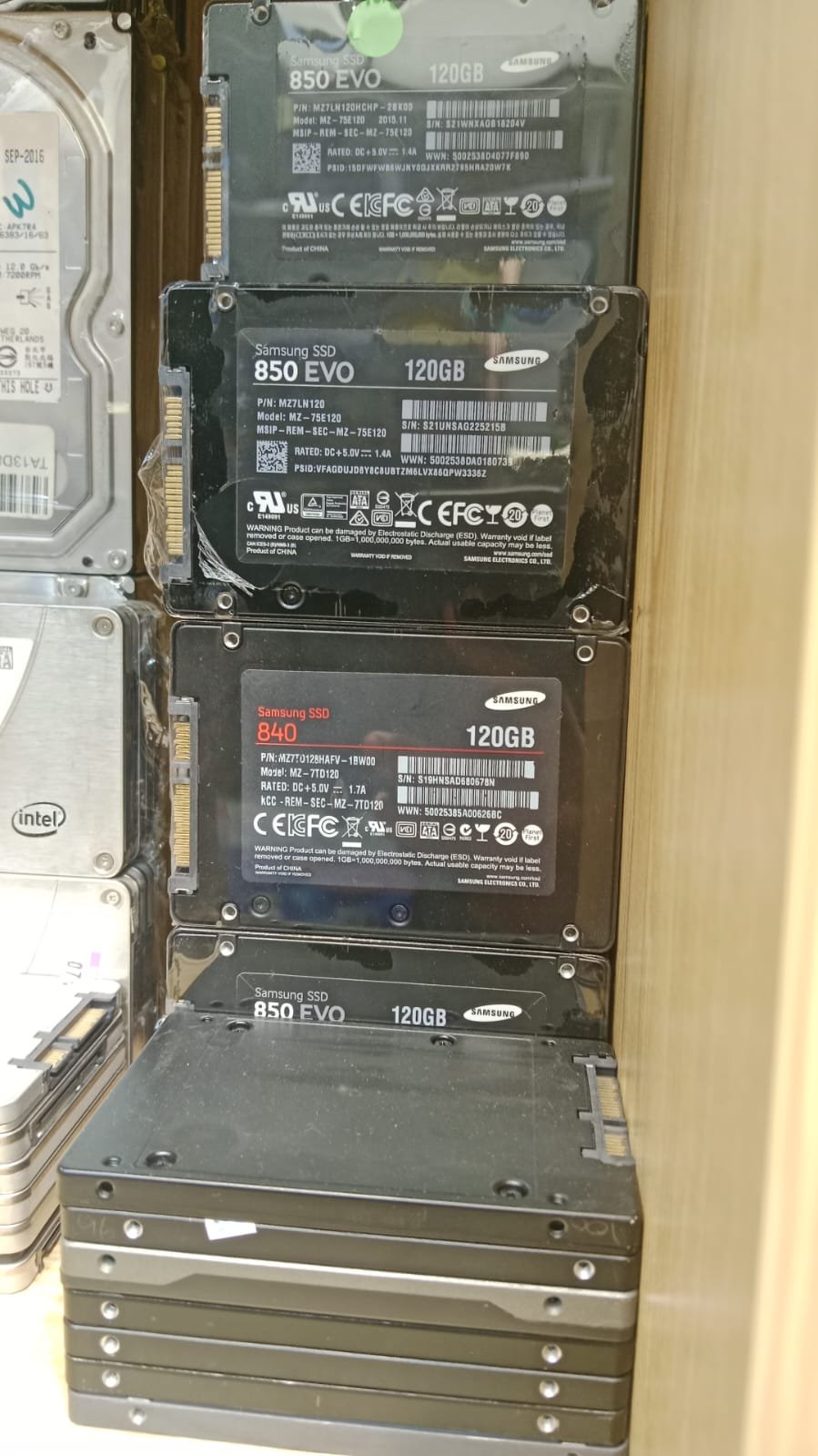 SSD 128 GB SAMSUNG EVO 850 840 branded used rs 4500 WhatsApp Image 2026-07-27 at 3.28.38 PM