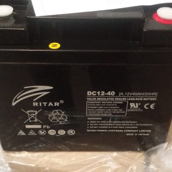 Ritar 12 V 40ah dry battery