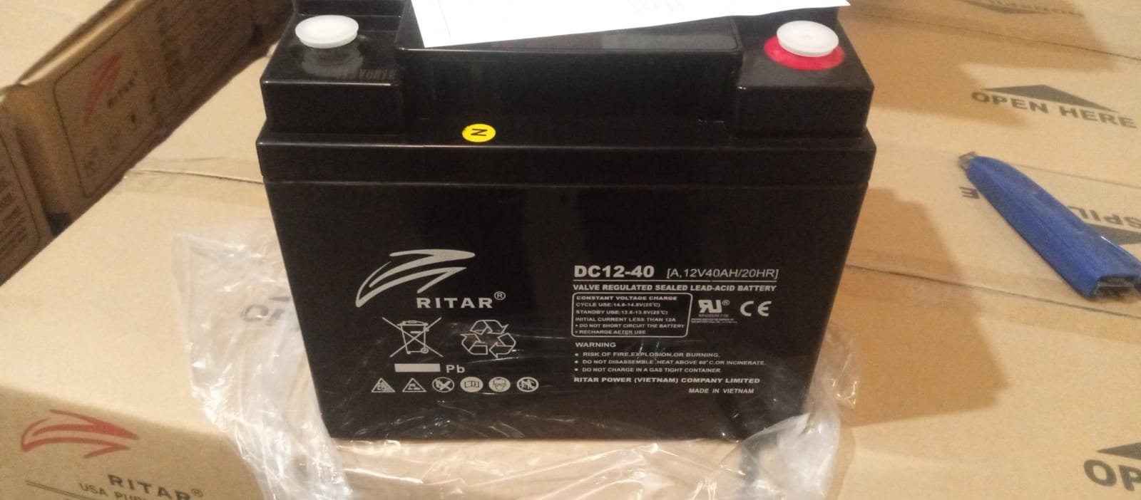 Ritar 12 V 40 ah Main b5abfa-f8a6-4c4a-bf0d-ba354a79bd51