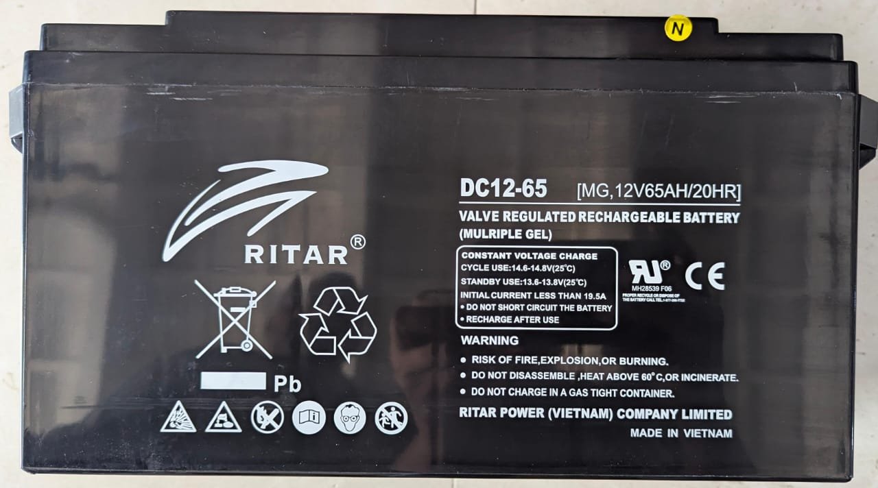 Ritar 12 V 65 ah Main 371c470b-e92d-444c-8f27-85d4a16d0ce1