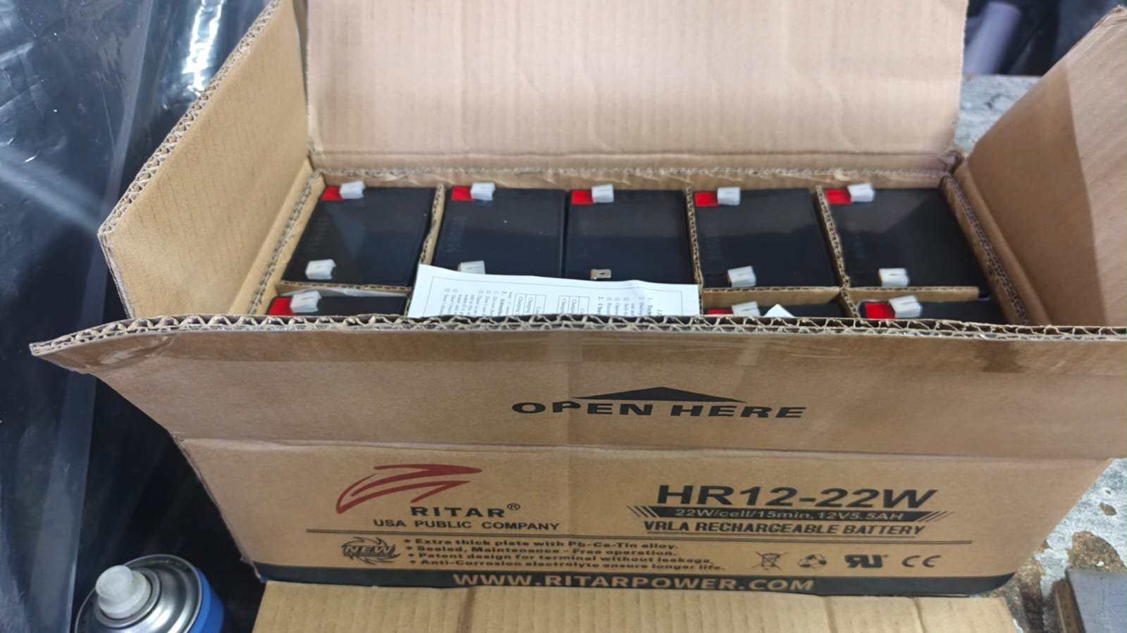 Ritar 12v 5ah HR12-22 Valve Regulated battery _2 55024916-c65d-41a4-a7fc-176a2e70fb70
