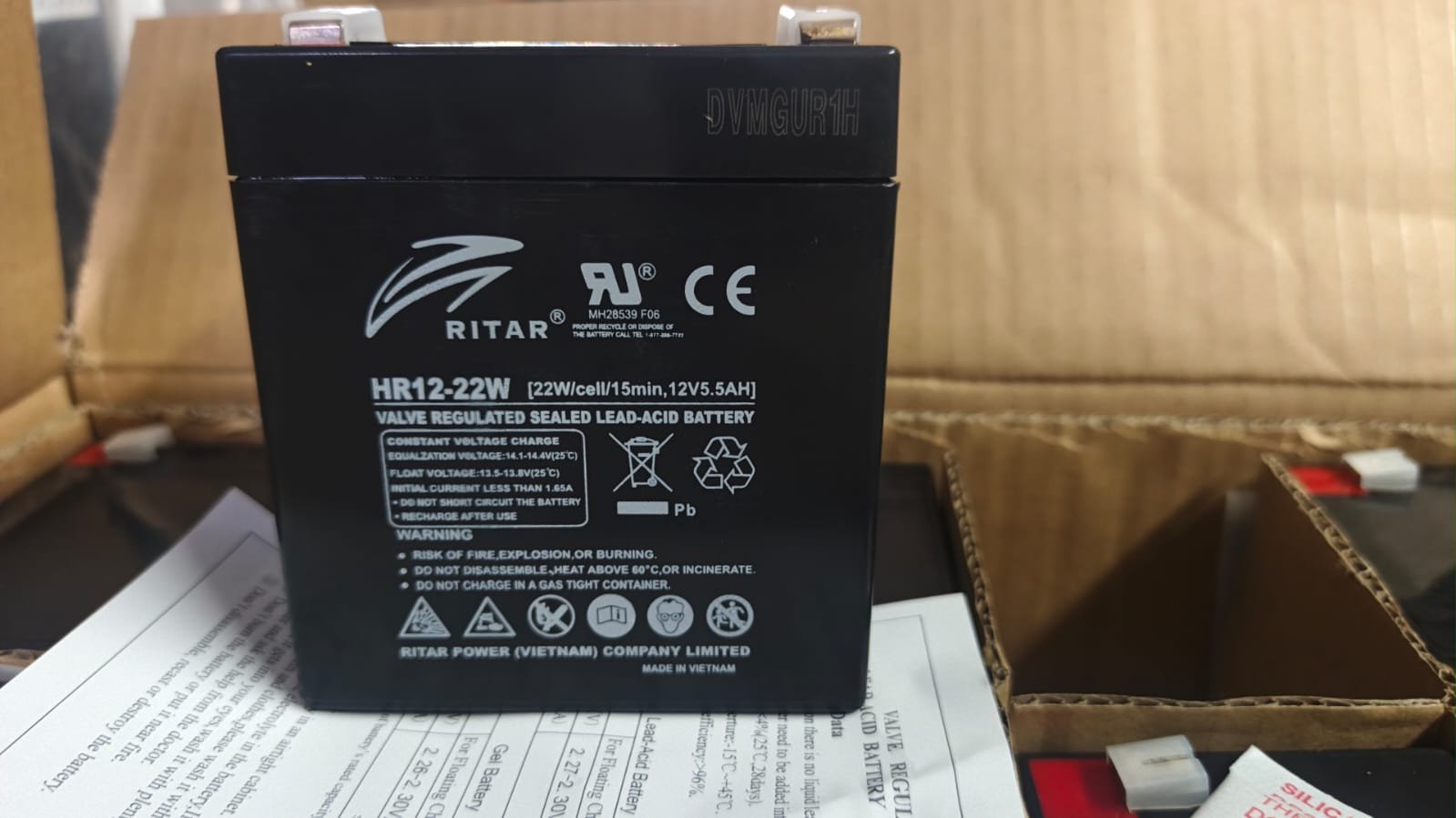 Ritar 12v 5ah HR12-22 Valve Regulated battery _main 8c7eba3c-293c-44f1-bac5-cd1c38238870