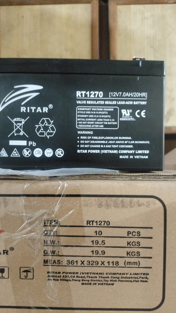 Ritar 12v 7ah Rt-1270 Main 14cb27a4-df1e-4184-9417-bf0886f4f975